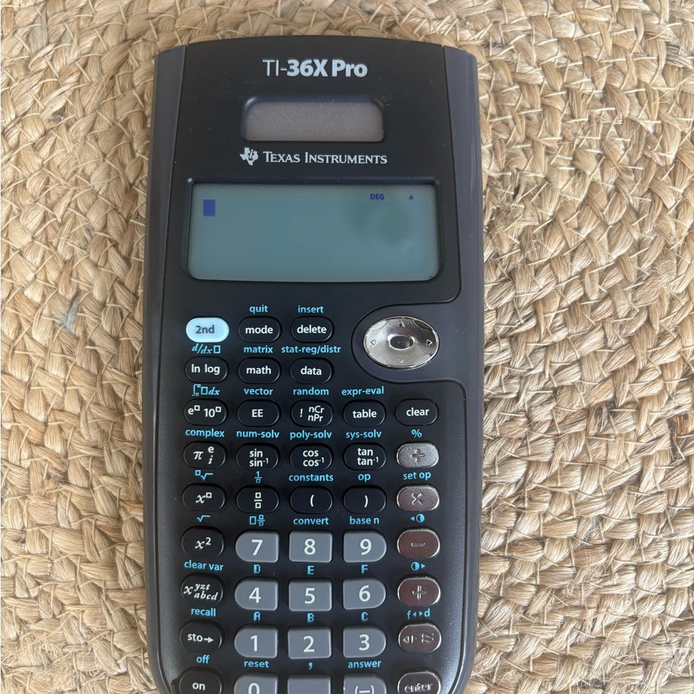 Texas Instruments TI-36X Pro Scientific Calculator in Black